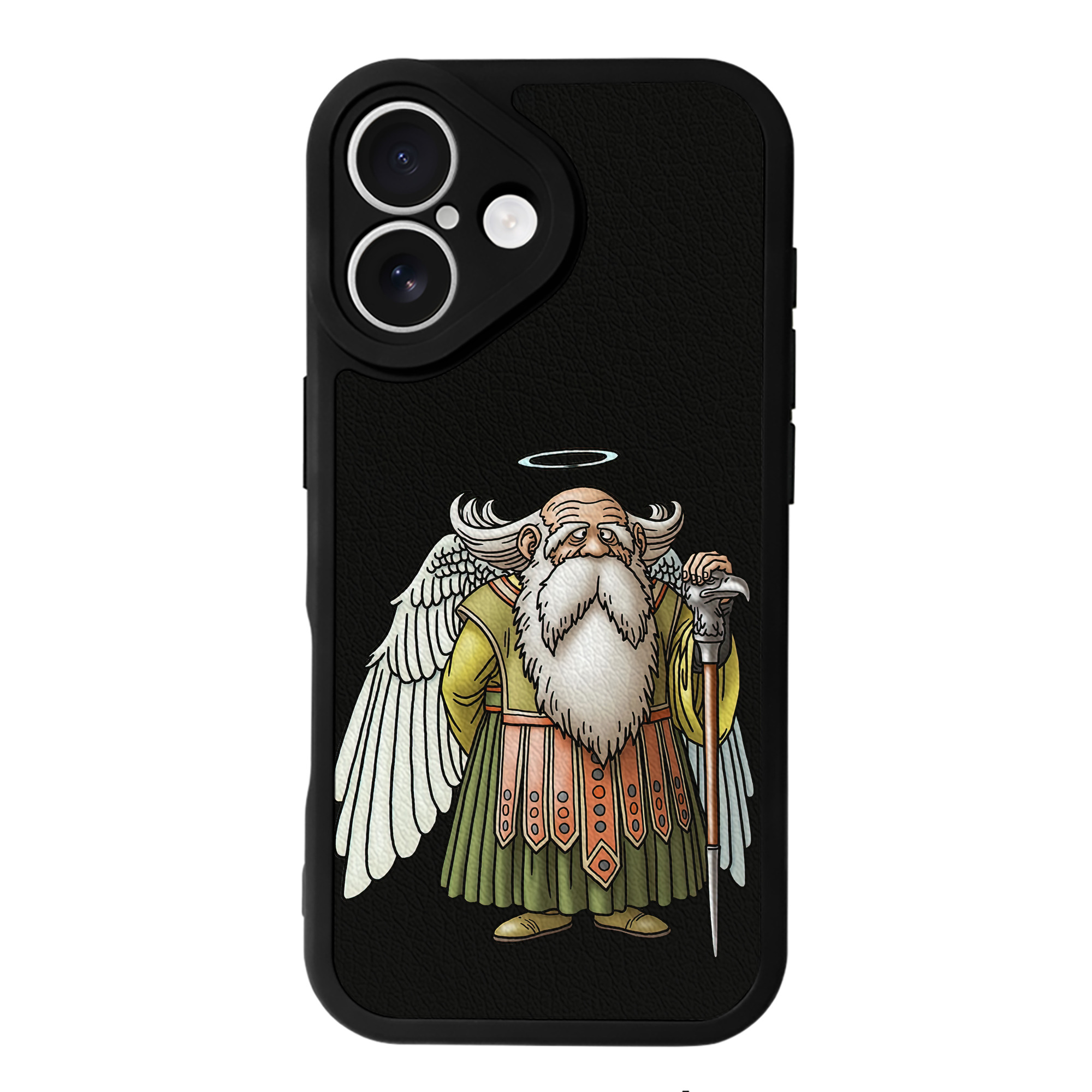 （画像用） ドラゴンクエスト Doragon Kuesuto Dragon Quest 【iPhone 16シリーズ対応】シリコンスマホケース（レザー調） 材質：シリコン